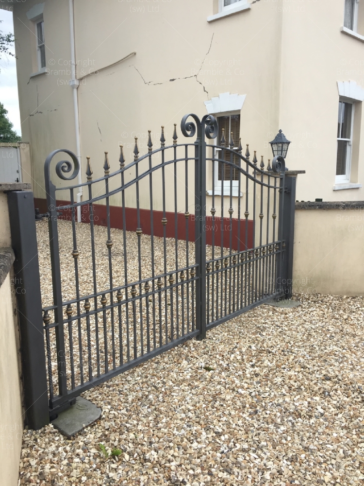 wrought iron gates Langport